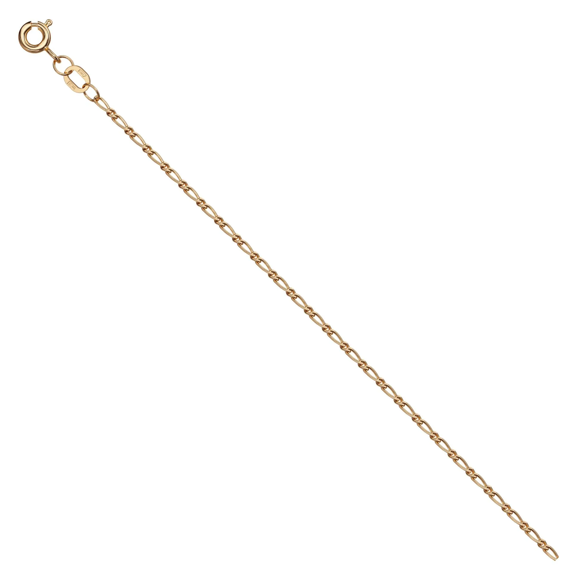 Gold Figaro Chain Necklace Onlyway Jewelry