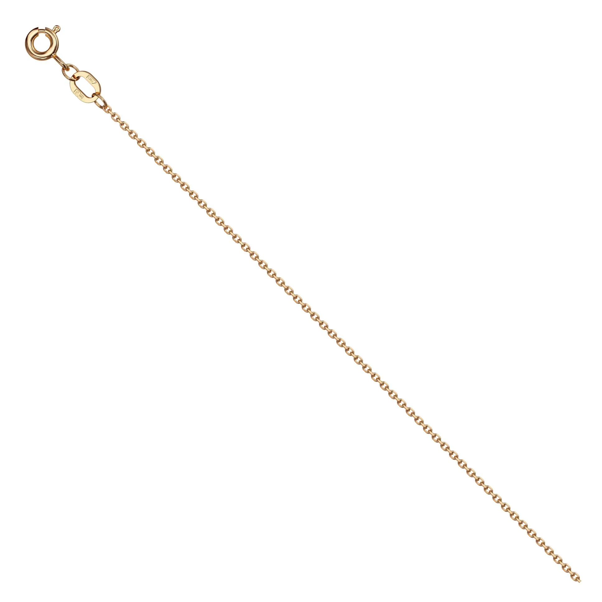 Cobra 14K Gold Chain Necklace — 45/55 cm