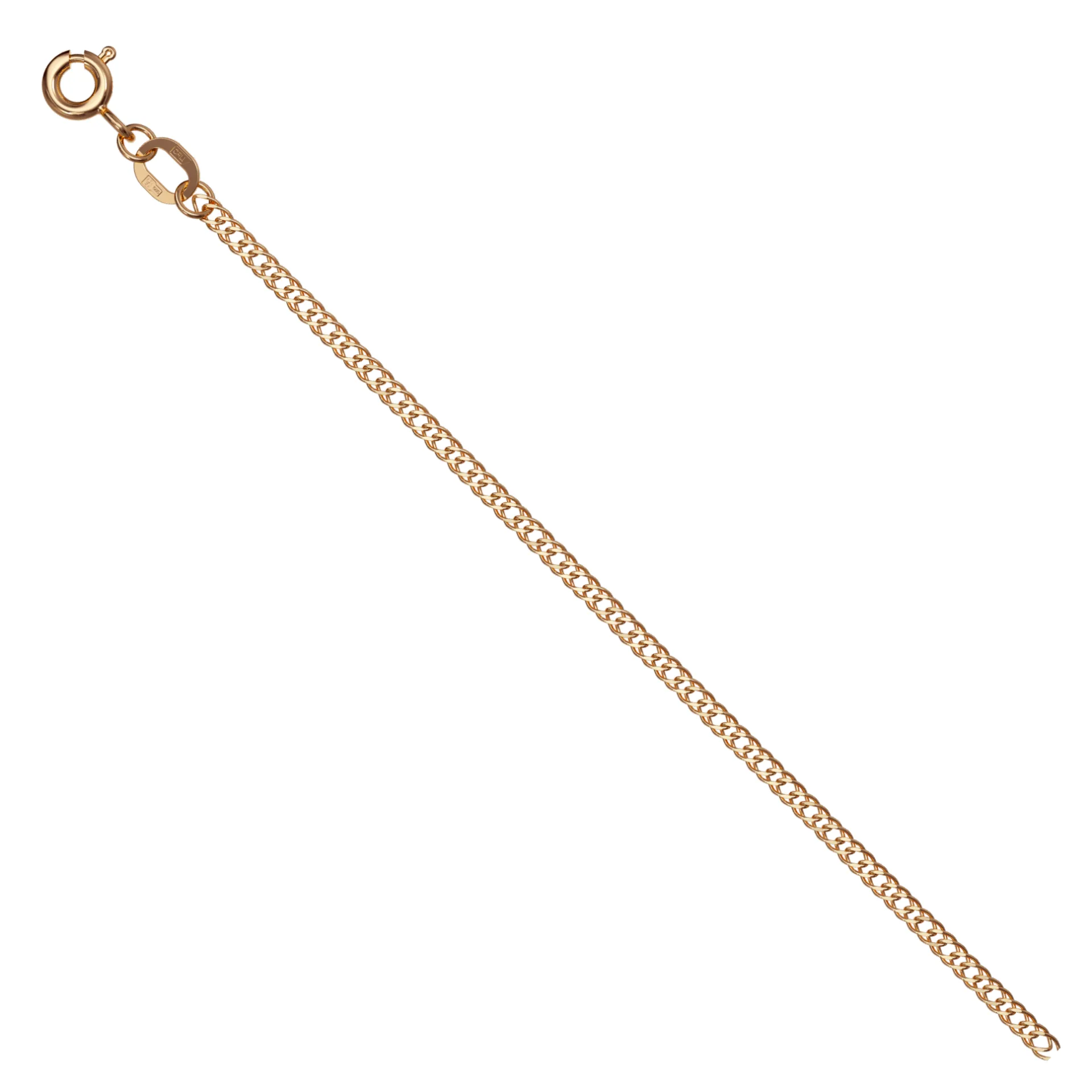 Rombo Double 14K Gold Chain Necklace