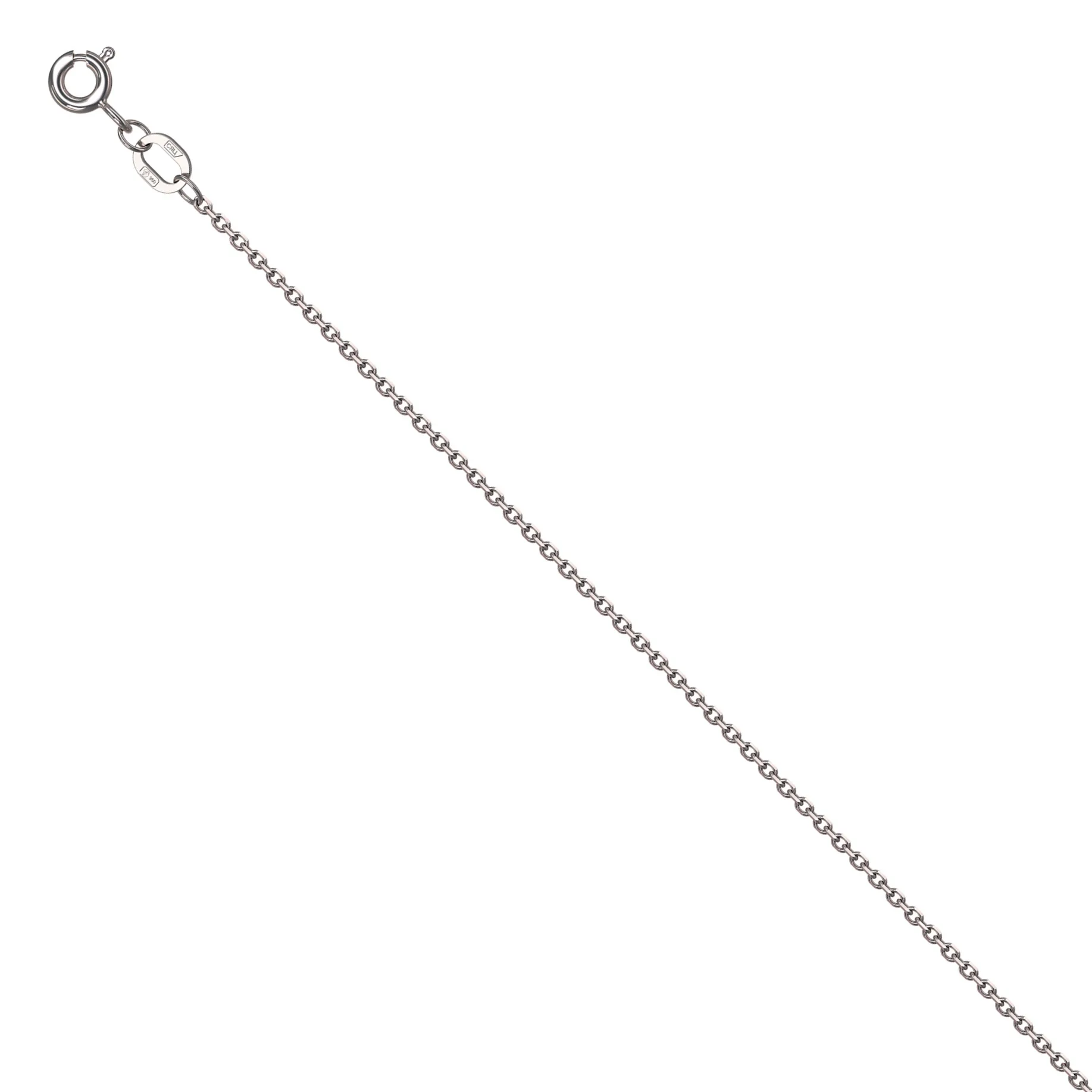 Platinum 950 Cobra Chain Bracelet