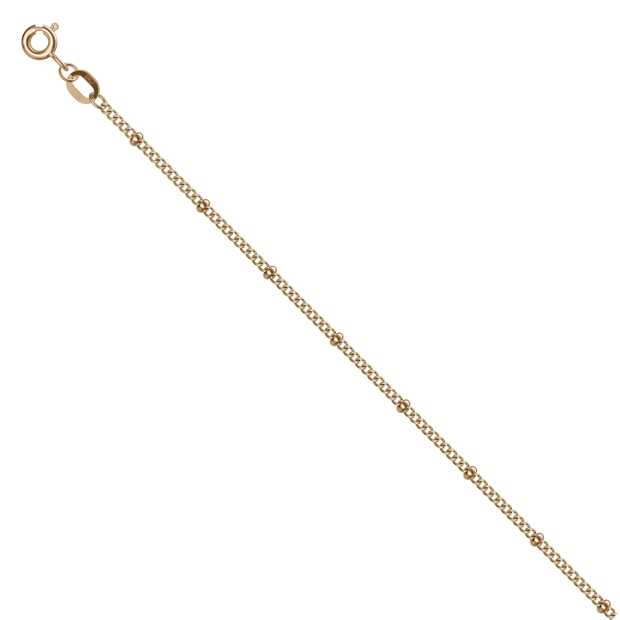 Saturna Chain Bracelet 14ct Rose Gold
