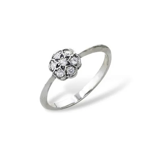Wild Flower Ring 925 Sterling Silver