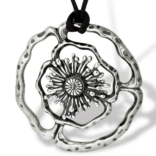 Poppy Pendant 925 Sterling Silver
