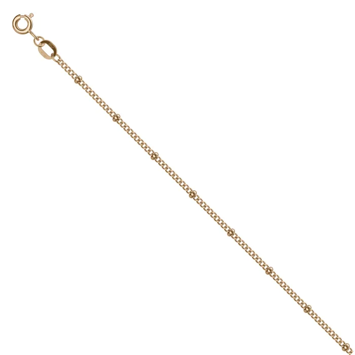 Saturna Chain Bracelet 14ct Rose Gold