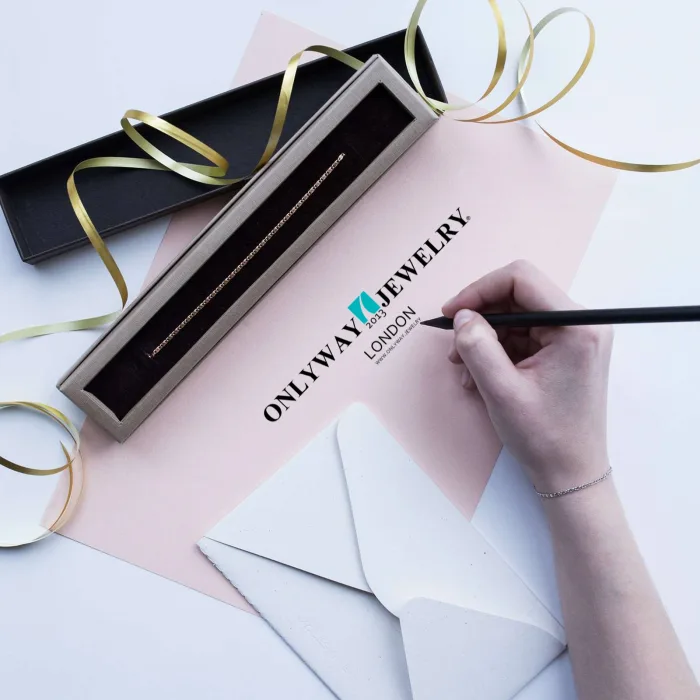 A gift boxed and ready to give, ONLYWAY JEWELRY London